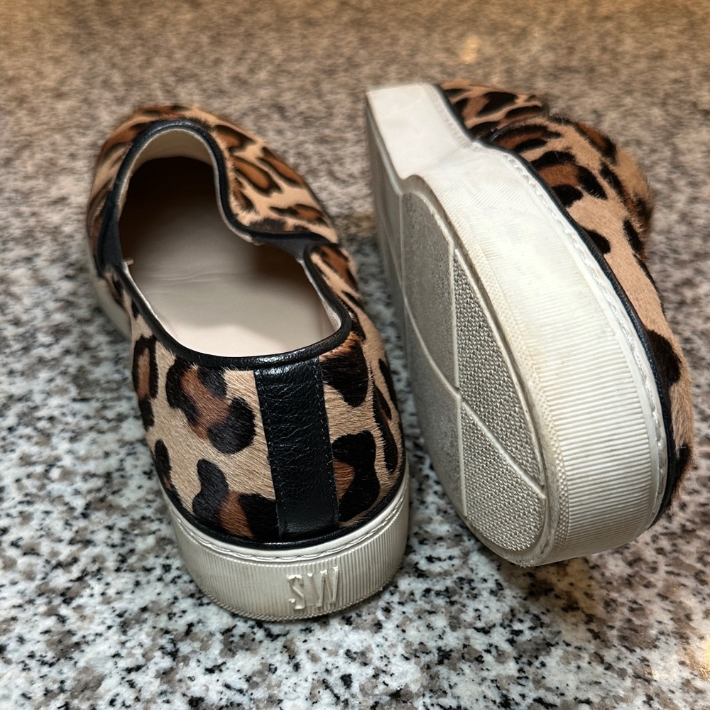Stuart Weitzman Animal Print Loafers - Picture 3 of 5